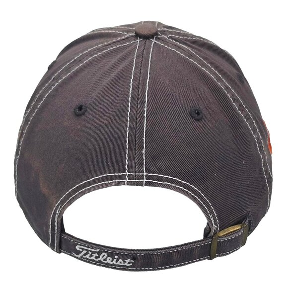 Titleist Golf Hat - Syracuse Orange Baseball Dad Cap Sun Faded Script Logo OSFA - Picture 3 of 5